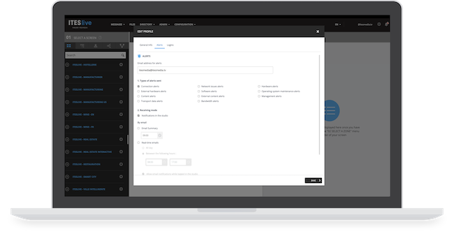 notification ITESlive
