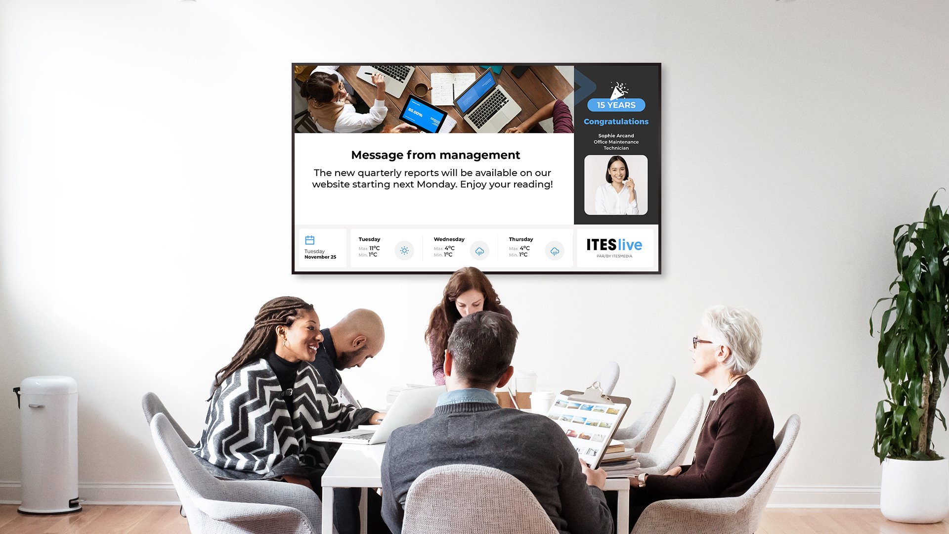 Digital signage solution 