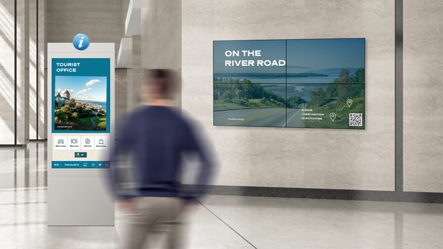 Digital Signage in Tourist Information Offices