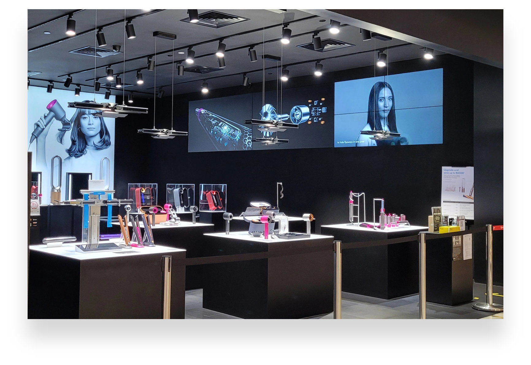 Affichage numérique magasin