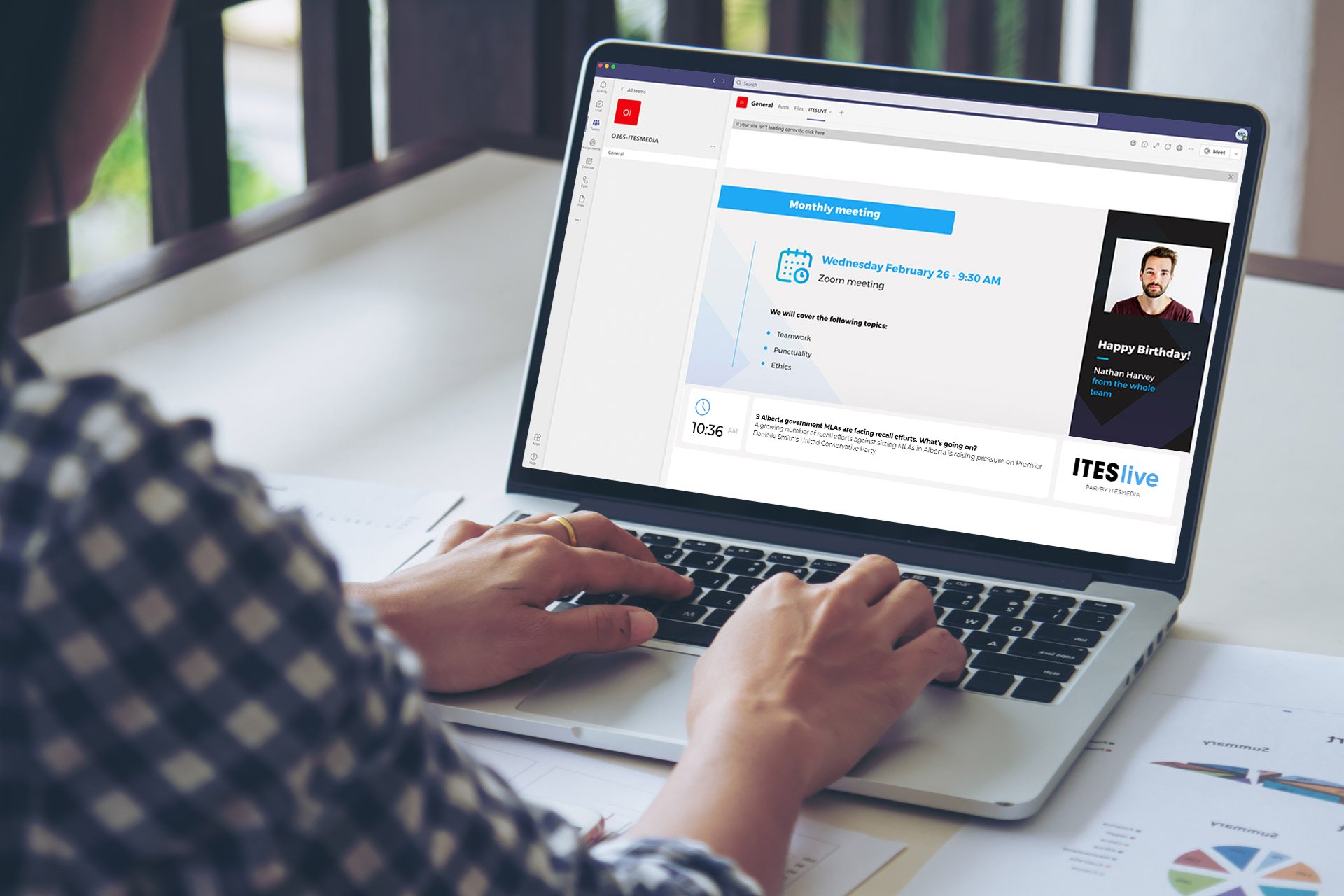 Digital signage_MicrosofTeams