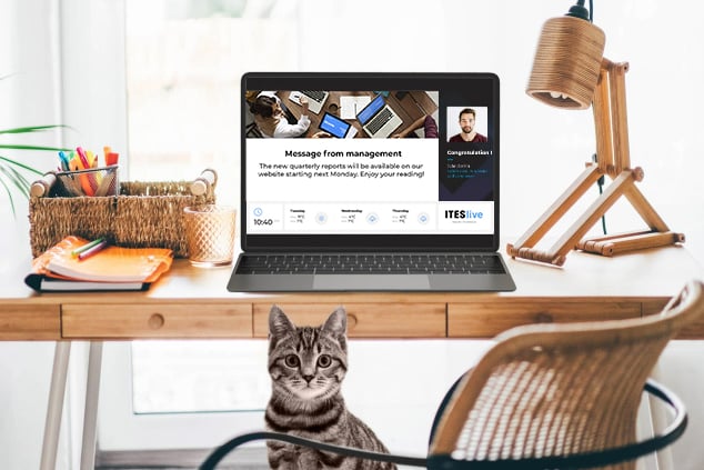 ITESlive Screen saver