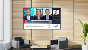 television feature - digital signage