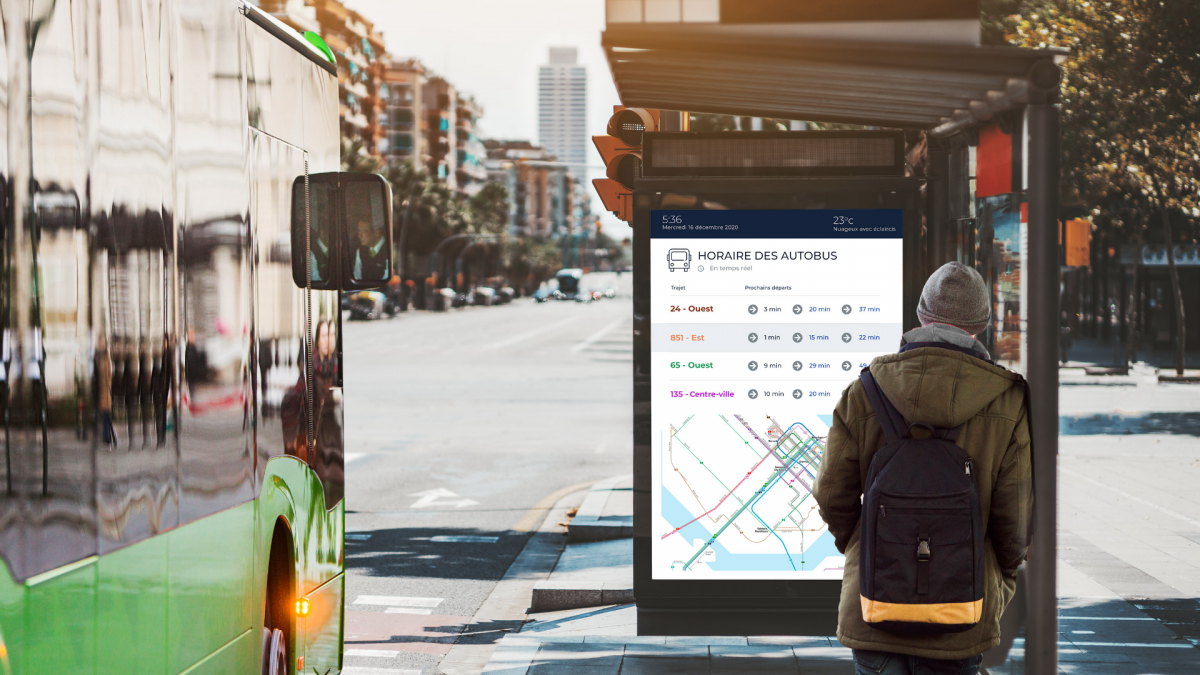 Les informations à partager avec les clients des transports collectifs