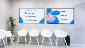 Digital signage healthcare
